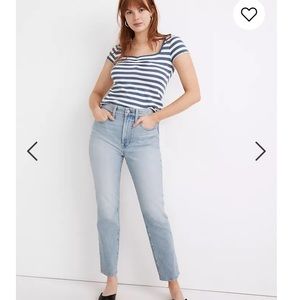 High Rise Madewell Curvy Perfect Jean sz 24P EUC